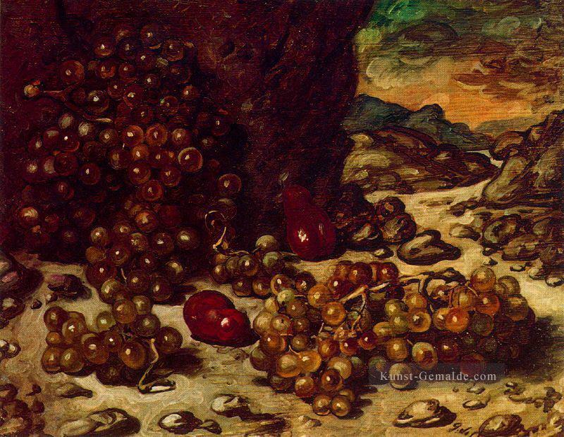 Stillleben mit felsiger Landschaft 1942 Giorgio de Chirico Metaphysischer Surrealismus Ölgemälde